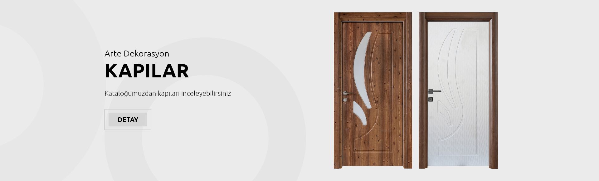 Arte membran melamein lake kapı çeşitleri