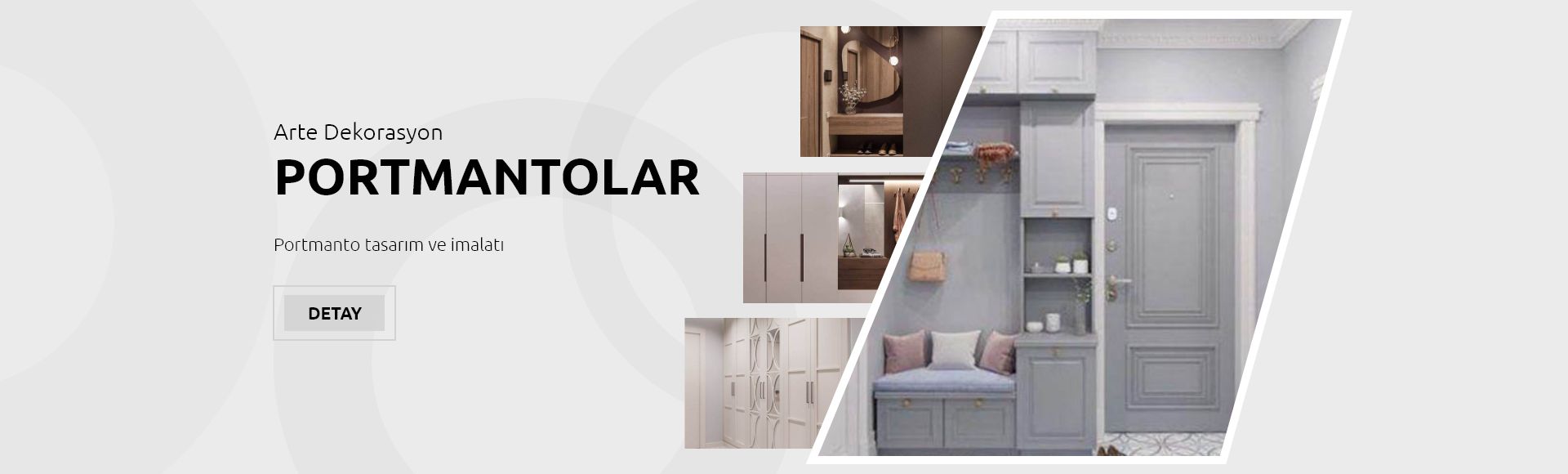 Portmanto dekorasyon ve imalatı